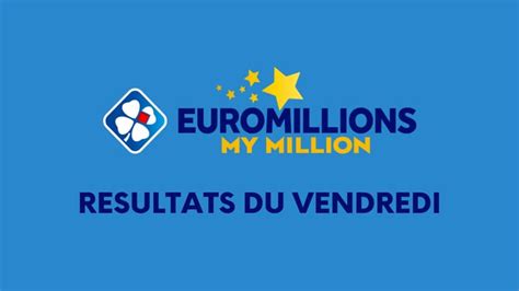 résultats euromillions aujourd'hui.